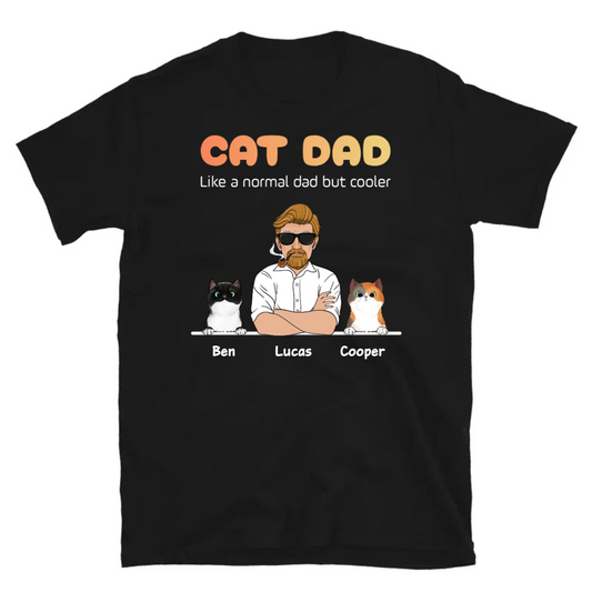 PersonalizedCatDadT shirt 02