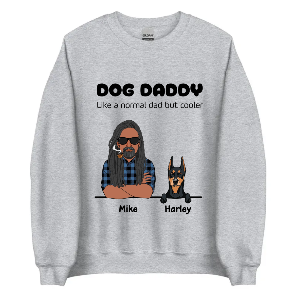 PersonalizedDogDaddySweatshirt 02